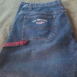 Mens polo jeans